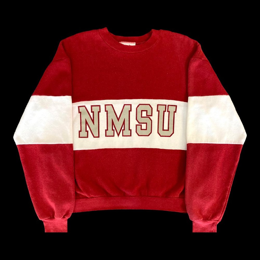Vintage 80s New Mexico State University Nutmeg Mills Crewneck Sweatshirt